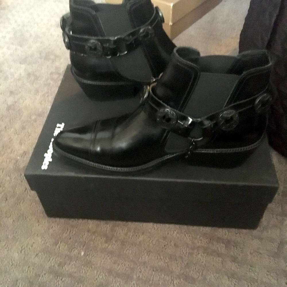 The Kooples Black Ankle Boots